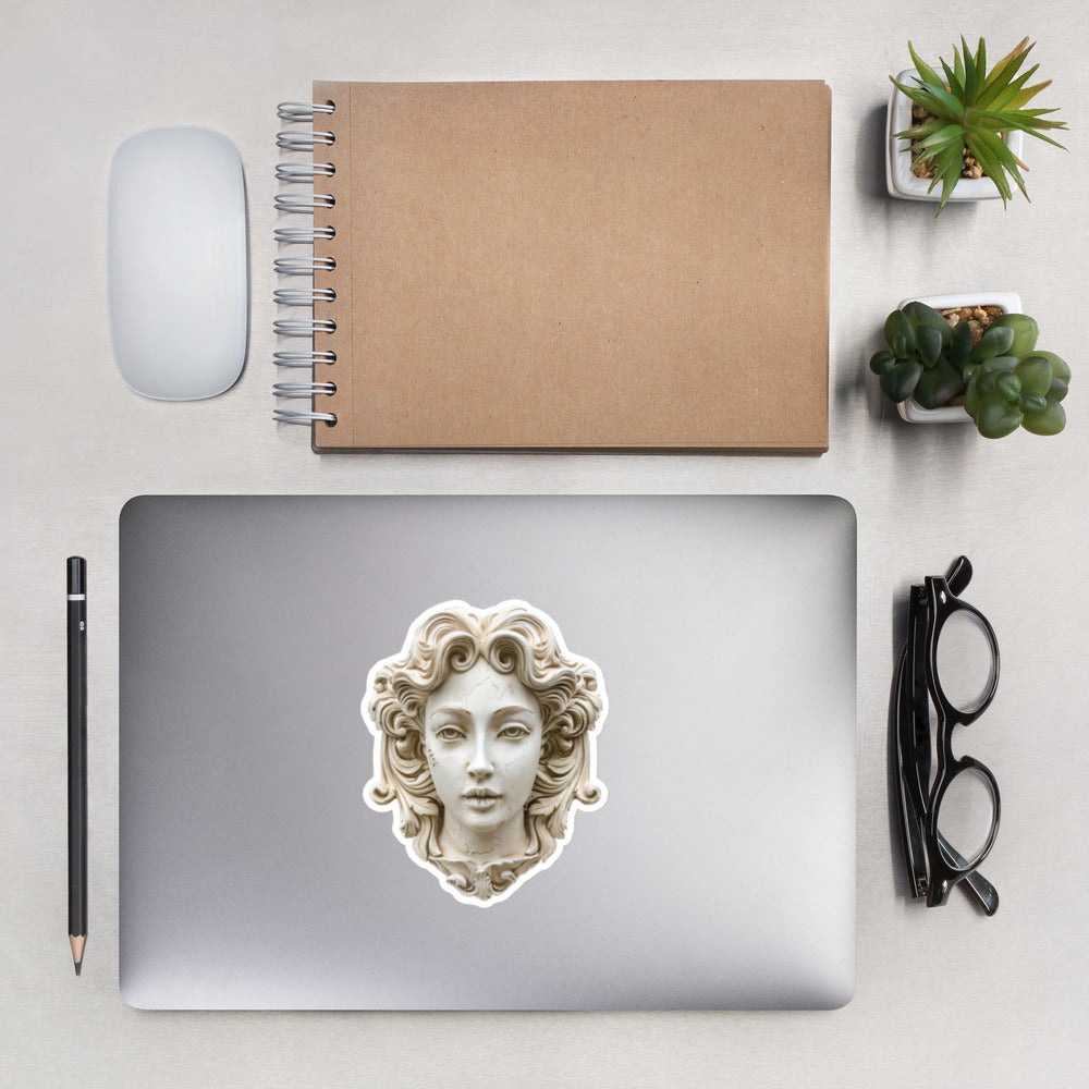 Mundi - Statue Face Sticker